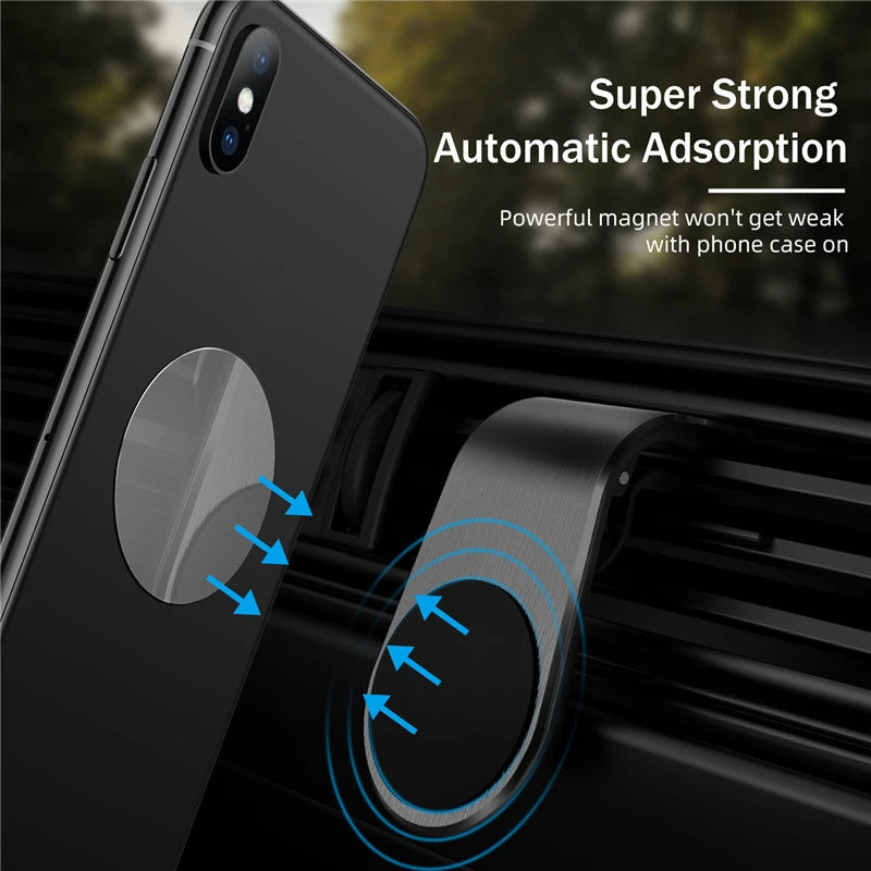 Universal Clip Mount Car and or Magnetic Phone Holder for all types of Smart Phones