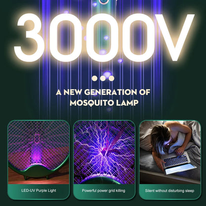 MosquitoMaster 3000V Electric Mosquito Racket