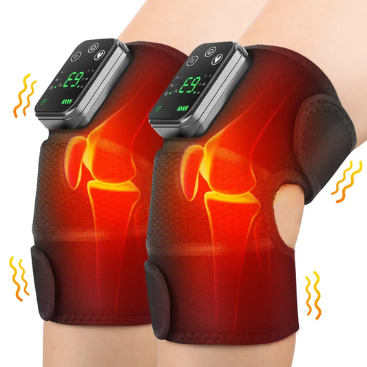 Electric Knee Heat & Massager, your go-to solution for targeted relief and relaxation.