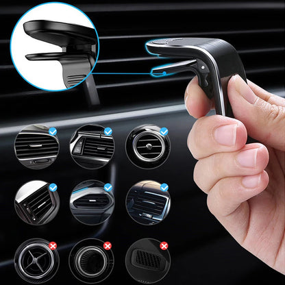 Universal Clip Mount Car and or Magnetic Phone Holder for all types of Smart Phones