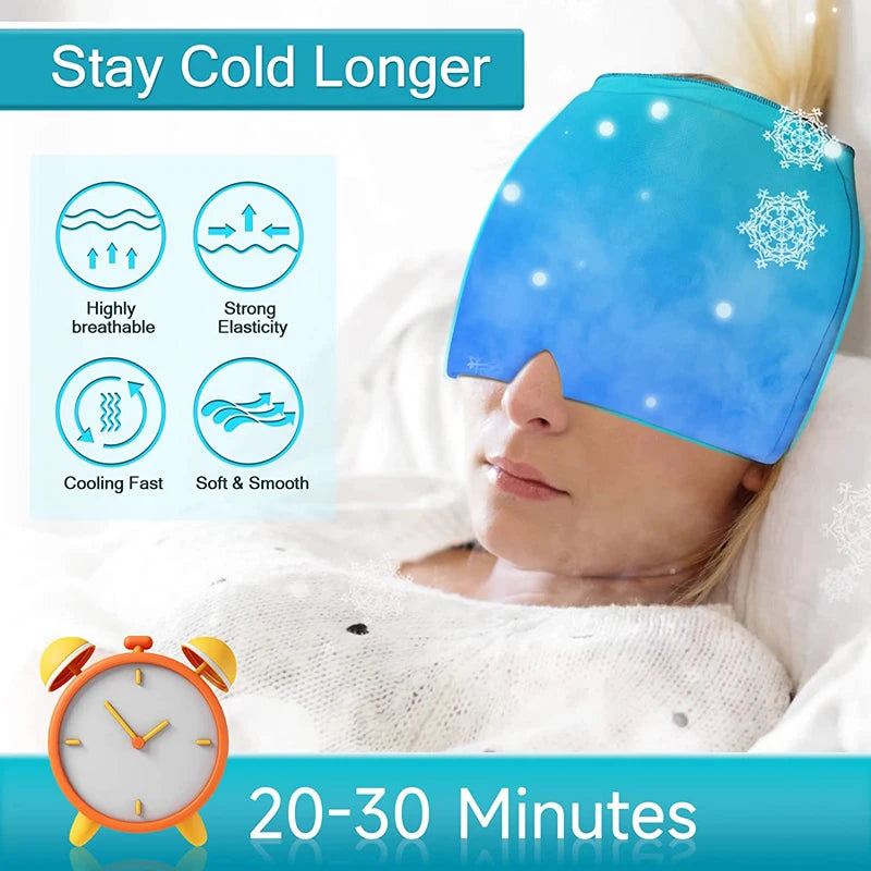 Introducing the “CoolRelief Sinus Soother Face Cap”