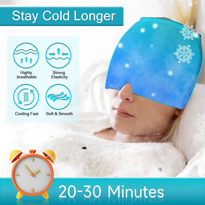 Introducing the “CoolRelief Sinus Soother Face Cap”