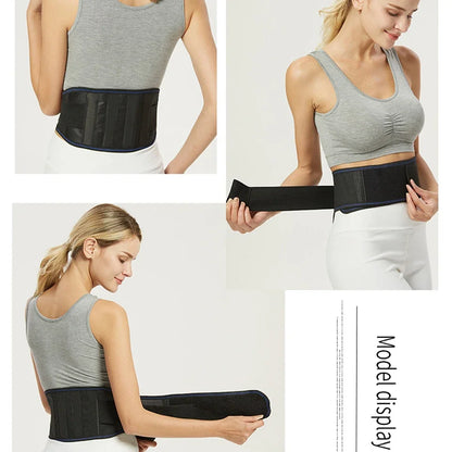 Tourmaline Self-Heating Magnetic Therapy Back Waist Support Belt - Alleviate Lumbar Disc Herniation and Enhance Health Care