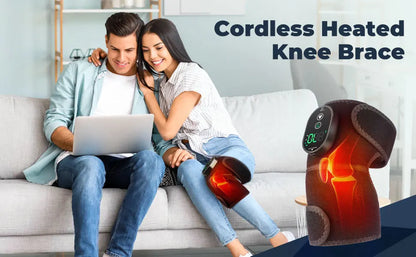 Electric Knee Heat & Massager, your go-to solution for targeted relief and relaxation.