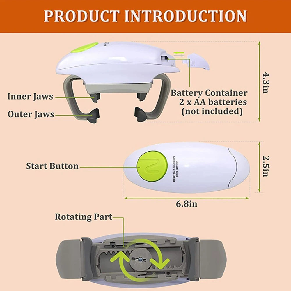 Electric Automatic Jar Opener