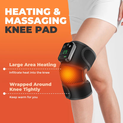 Electric Knee Heat & Massager, your go-to solution for targeted relief and relaxation.