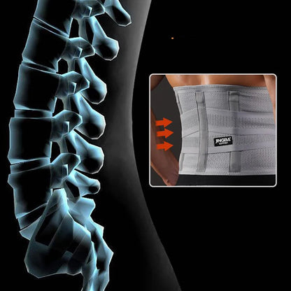 Orthopedic Waist Back Support Belt - Provide Comfortable Spine Support and Pain Relief (Available in M/L/XL/XXL)