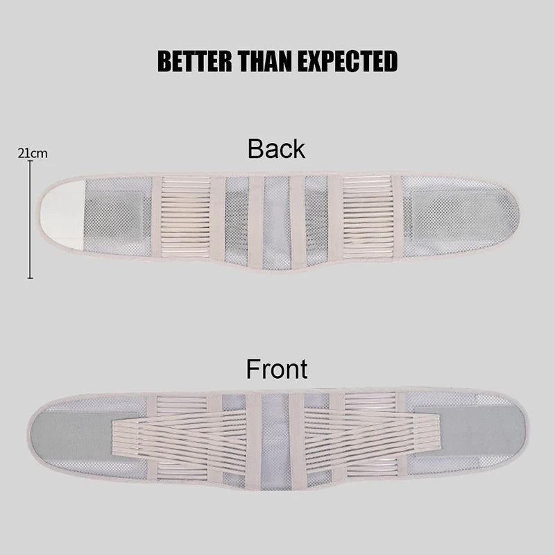 Orthopedic Waist Back Support Belt - Provide Comfortable Spine Support and Pain Relief (Available in M/L/XL/XXL)